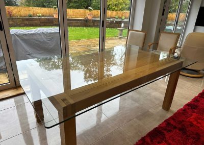 Custom Cut Glass Tabletops by Bowling Green Glass Company